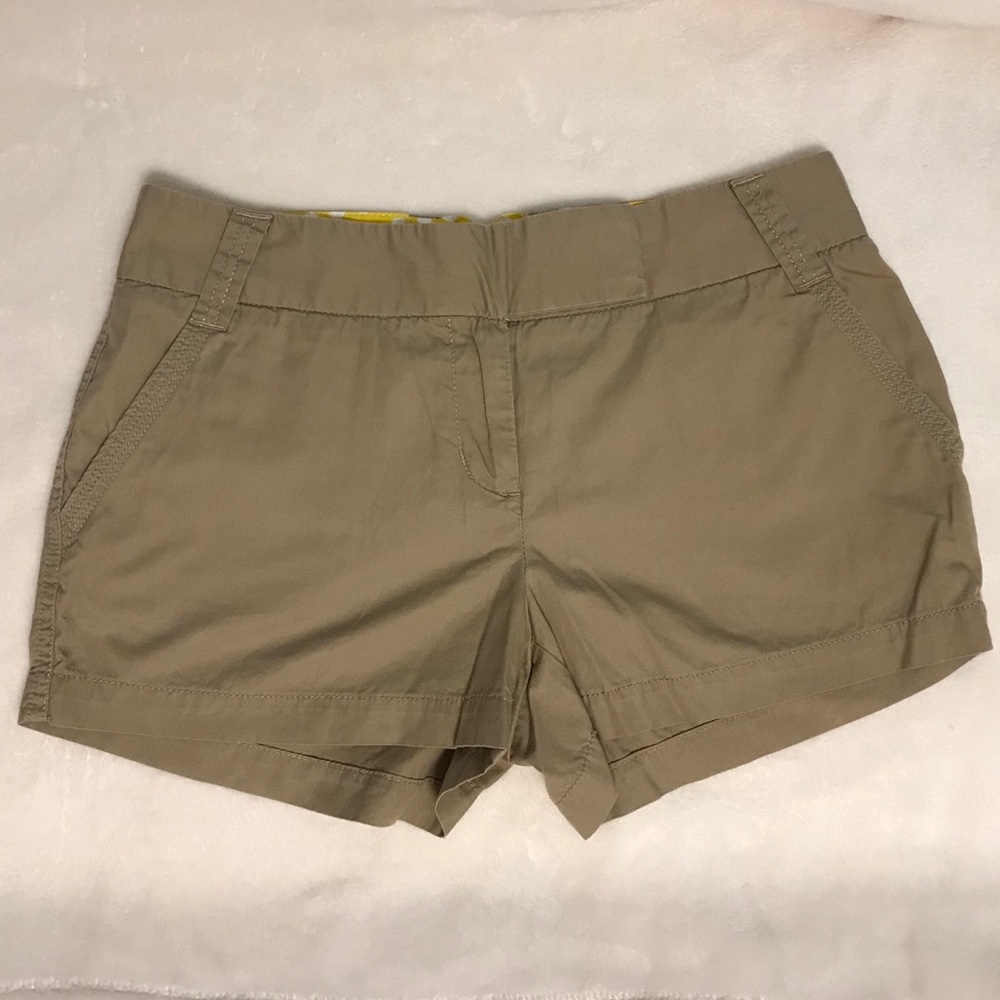J Crew Classic 3” Chino Shorts